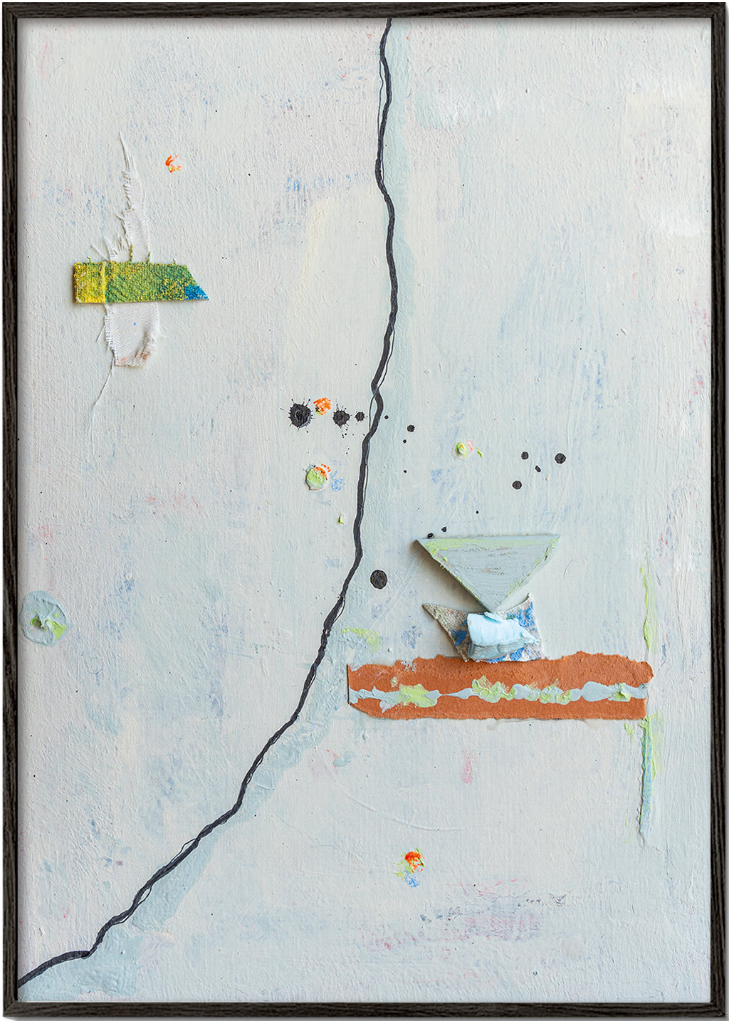 Quadro astratto Wabisabi