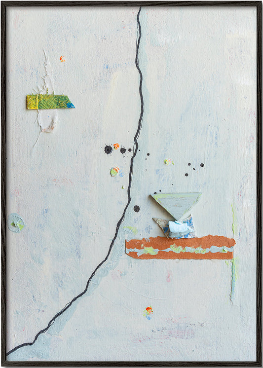 Quadro astratto Wabisabi