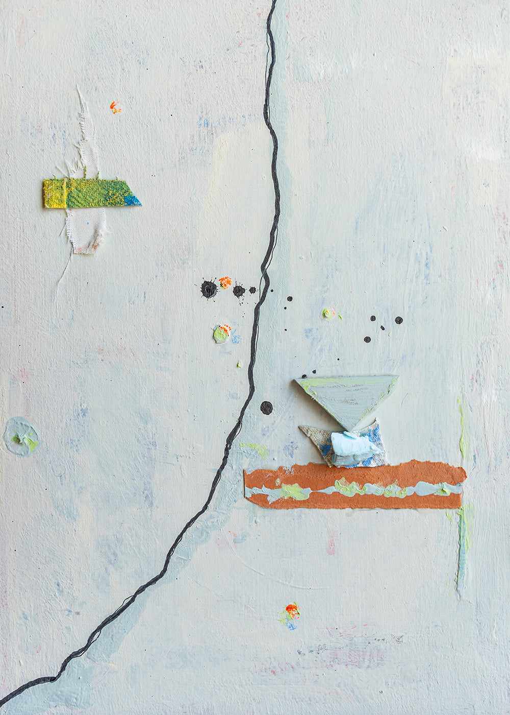 Quadro astratto Wabisabi