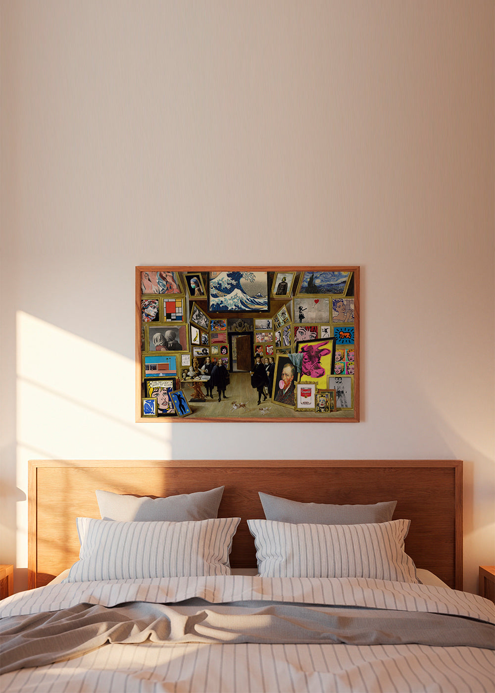 Modern art gallery