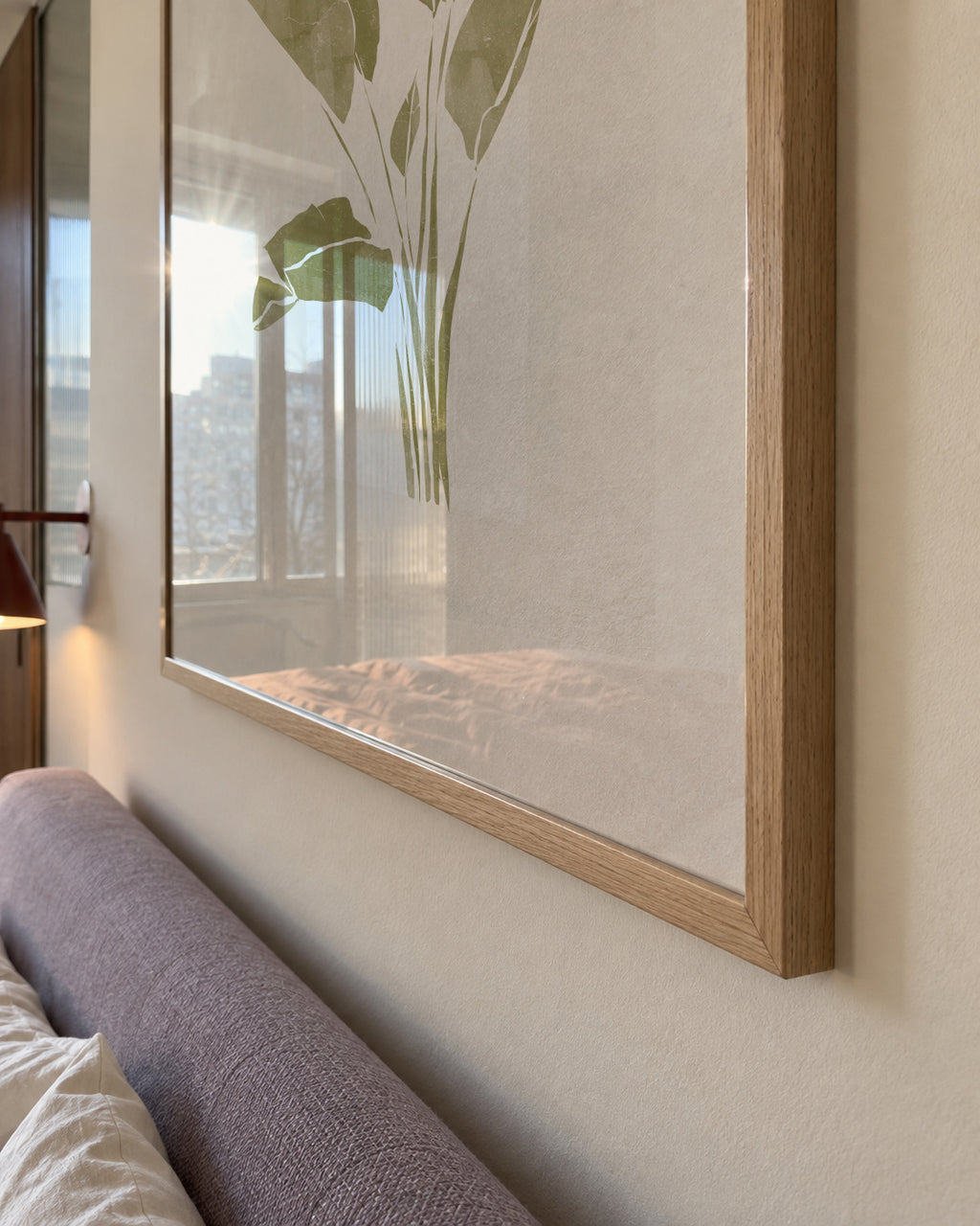 Tropical Window II - Framed poster detail