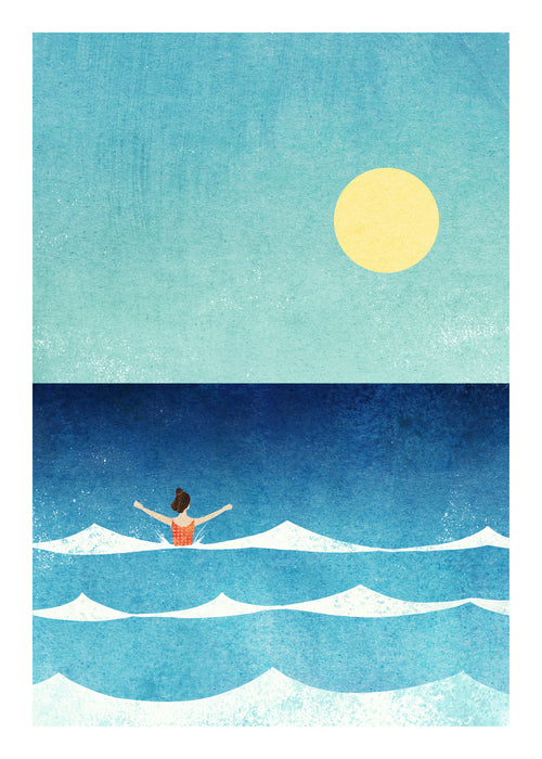 Sea Swim II - Unframed art print