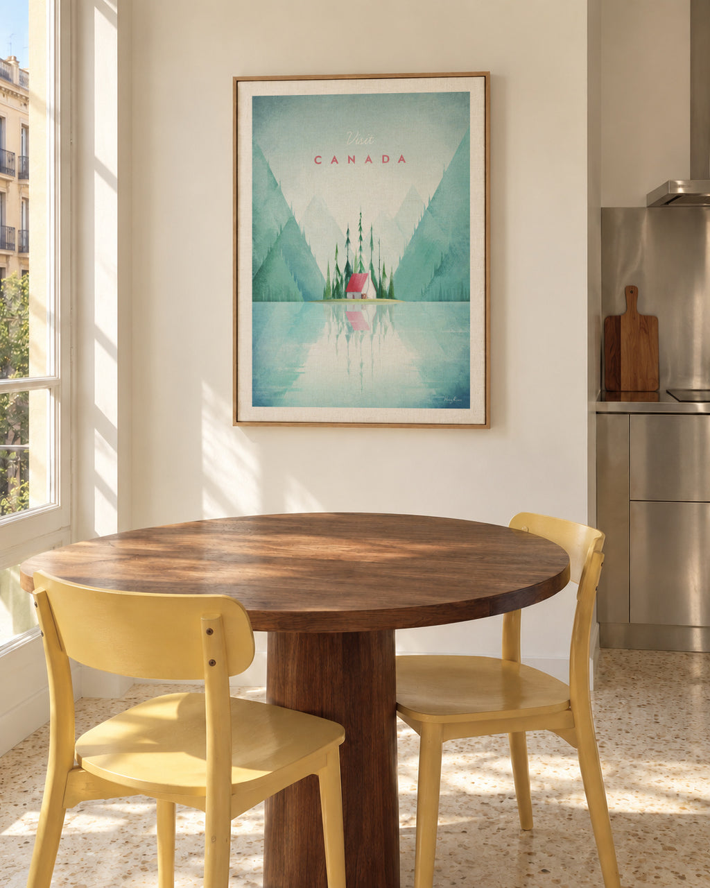 Canada - Framed canvas in an interior