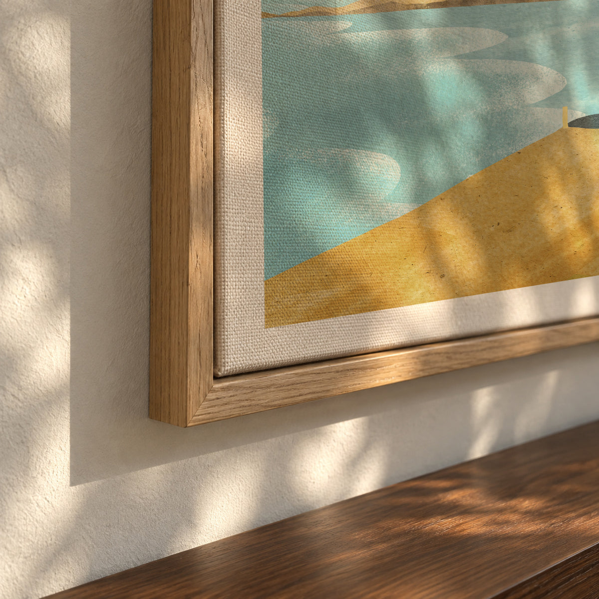 Iceland - Framed canvas detail