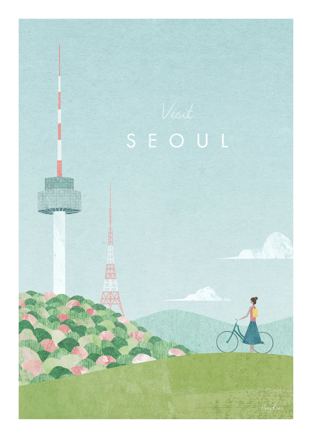 Seoul - Unframed art print