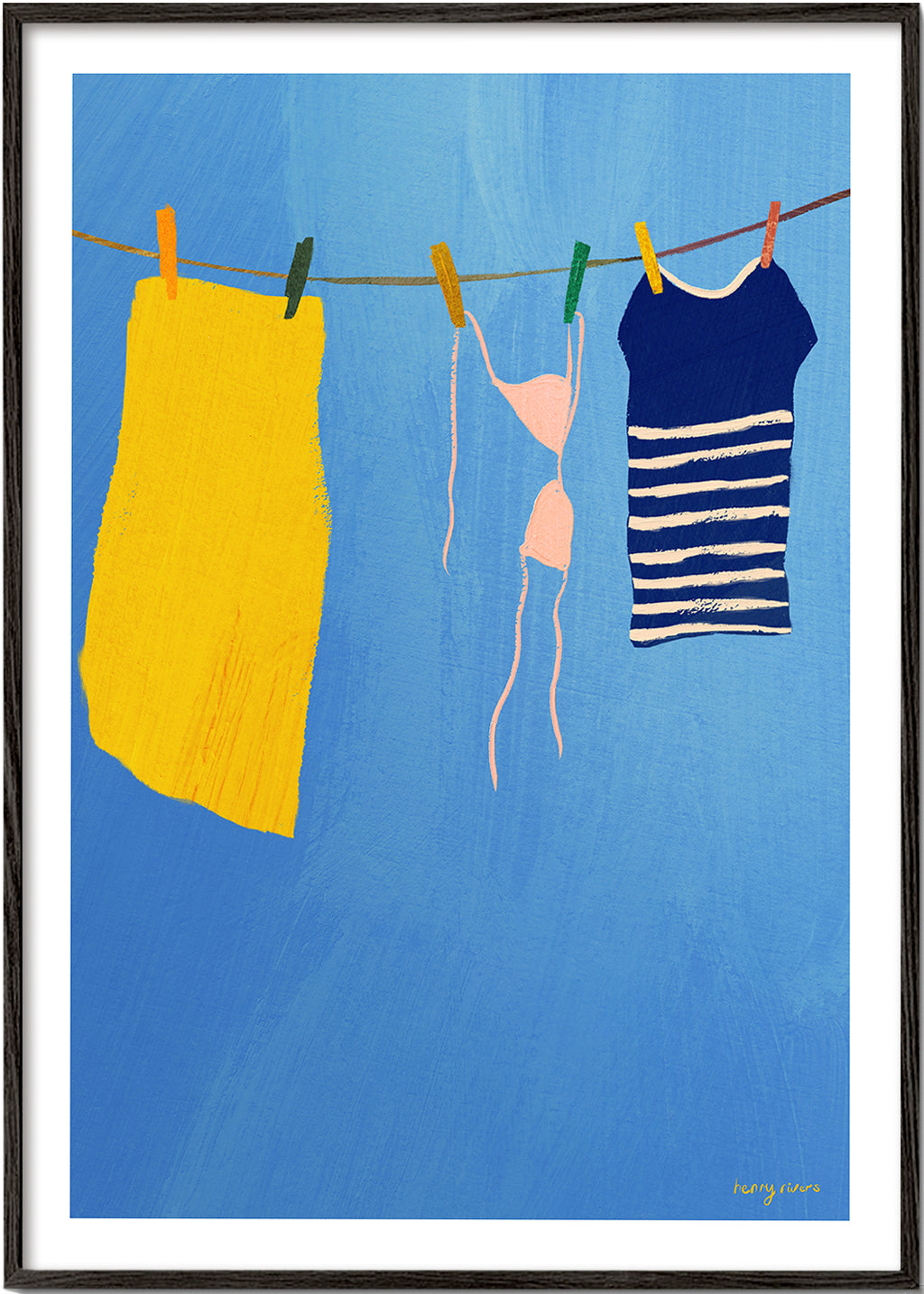 Illustrazione Summer laundry