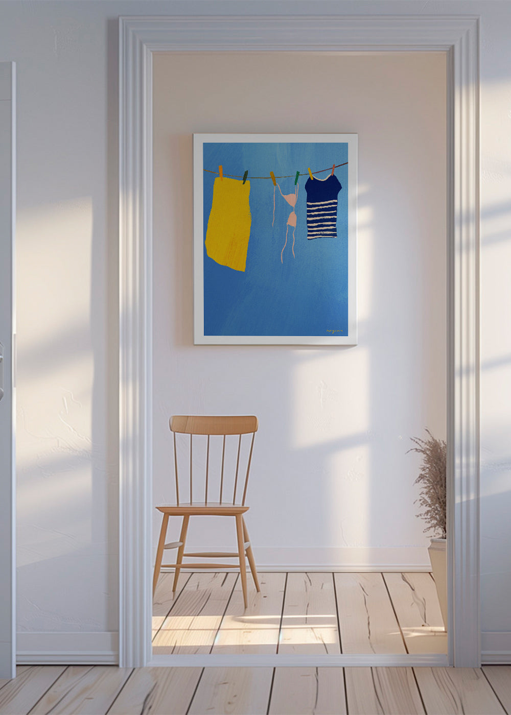 Illustrazione Summer laundry