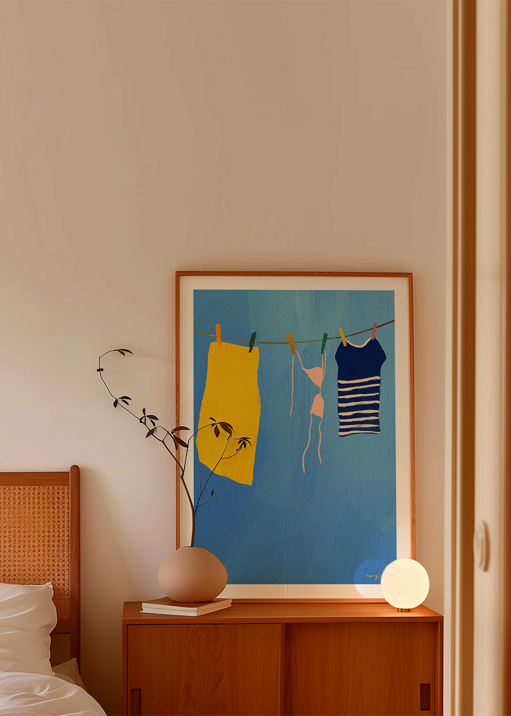 Illustrazione Summer laundry