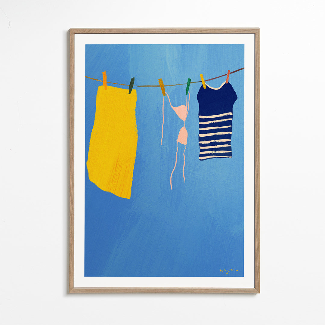 Illustrazione Summer laundry