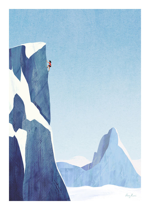Arte paesaggistica Mountain climbing adventure