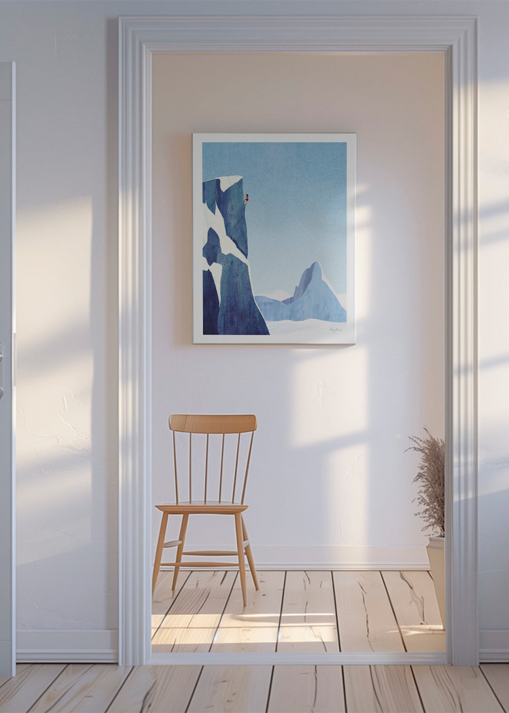 Arte paesaggistica Mountain climbing adventure