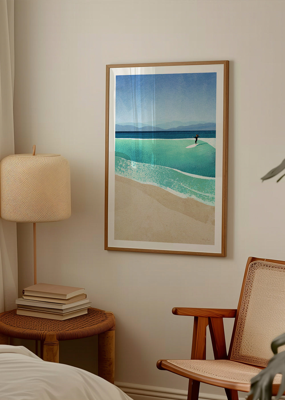 Arte paesaggistica Surfing the perfect wave