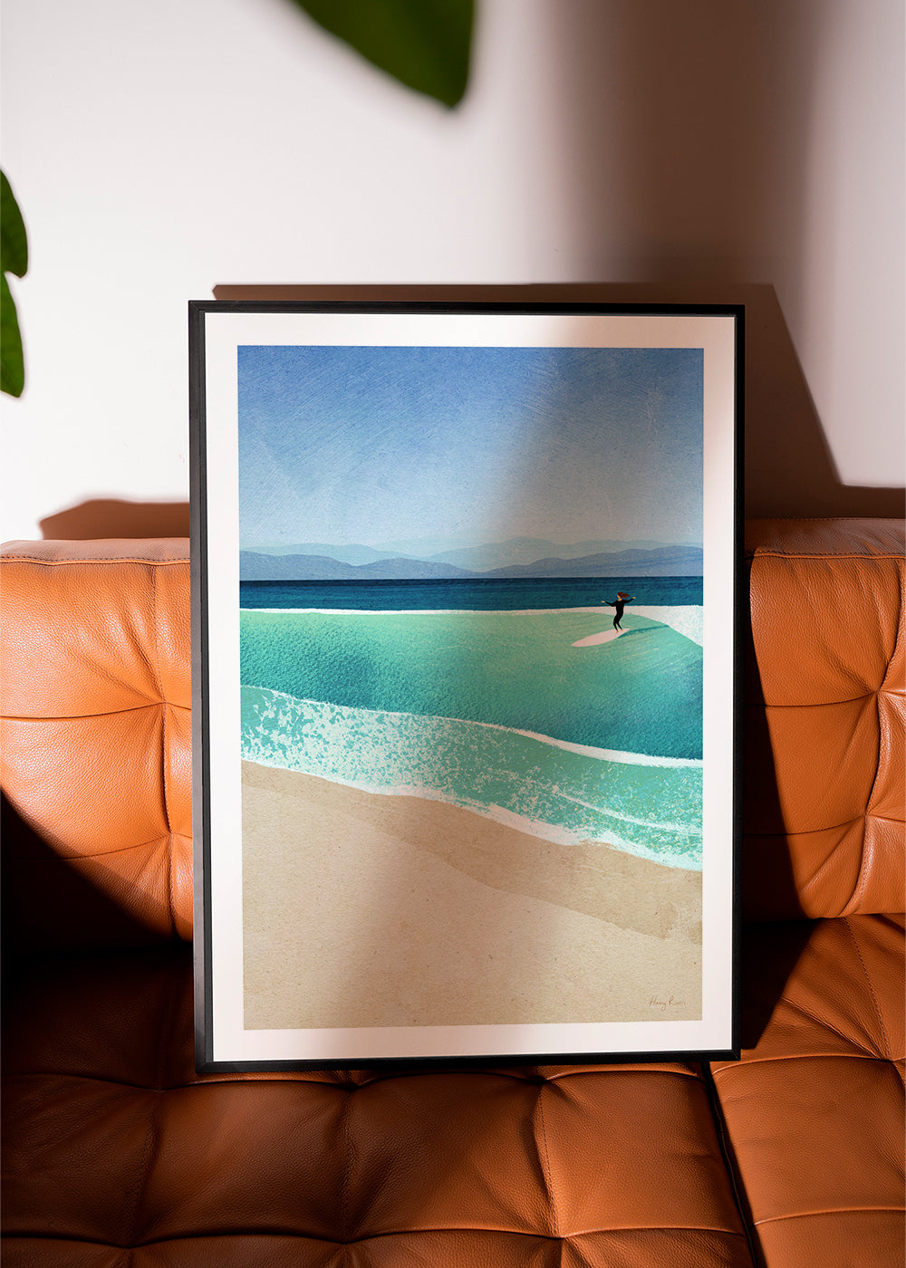 Arte paesaggistica Surfing the perfect wave