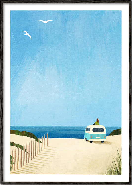 Opera d'arte Van life - ocean view