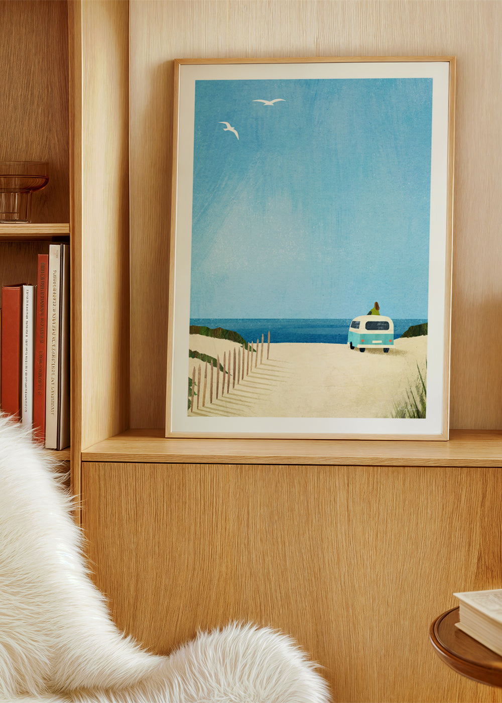 Opera d'arte Van life - ocean view