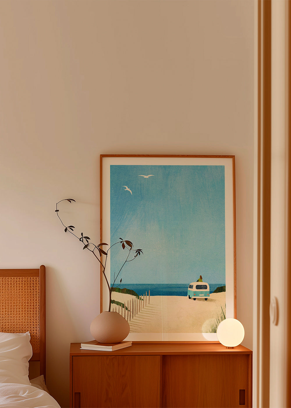 Opera d'arte Van life - ocean view