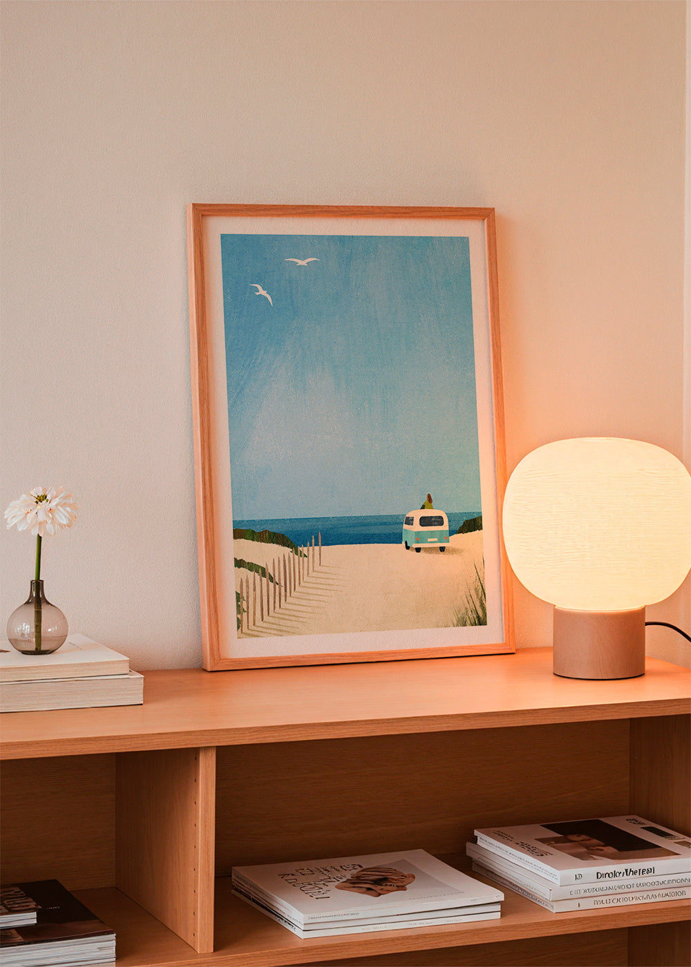 Opera d'arte Van life - ocean view