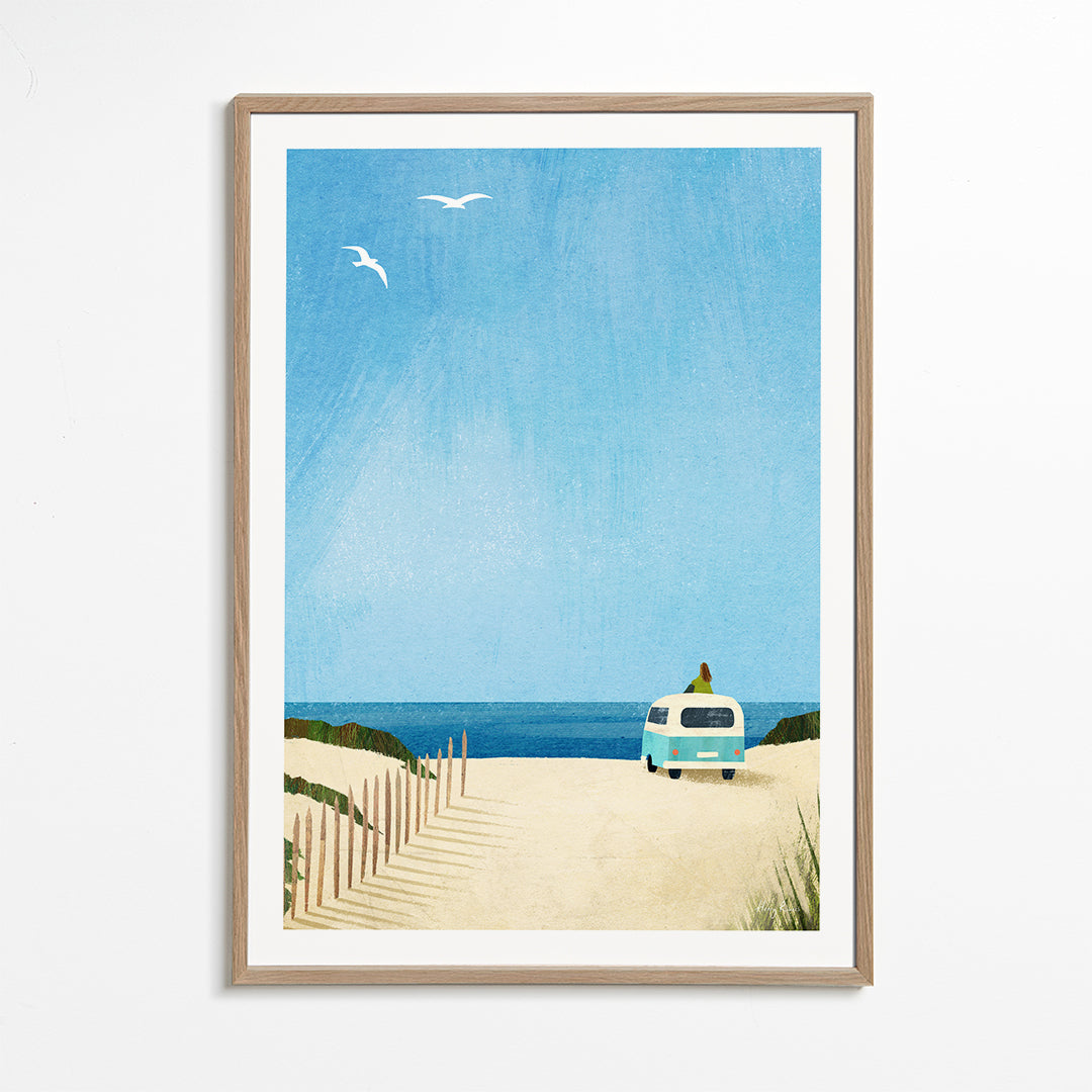 Opera d'arte Van life - ocean view