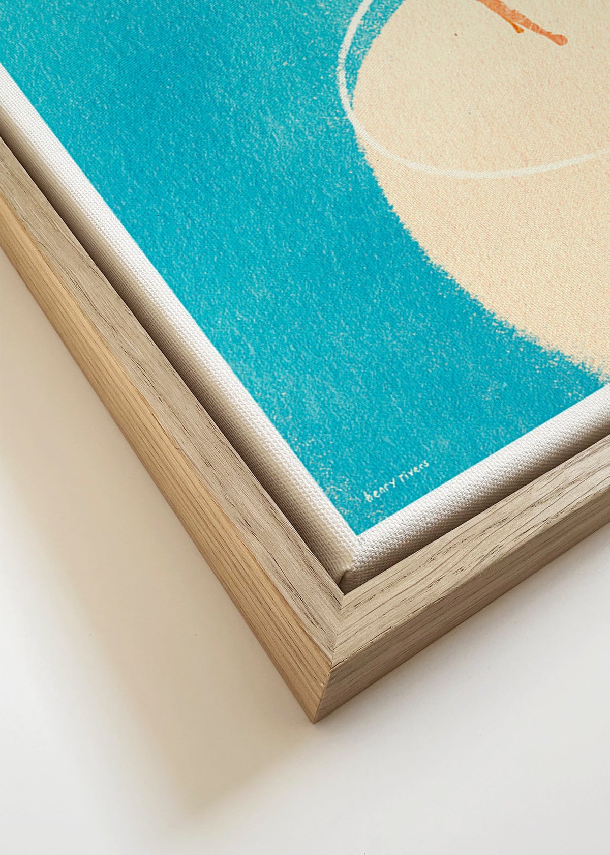 Arte da cucina Gin Tonic illustrato con figura – Canvas detail
