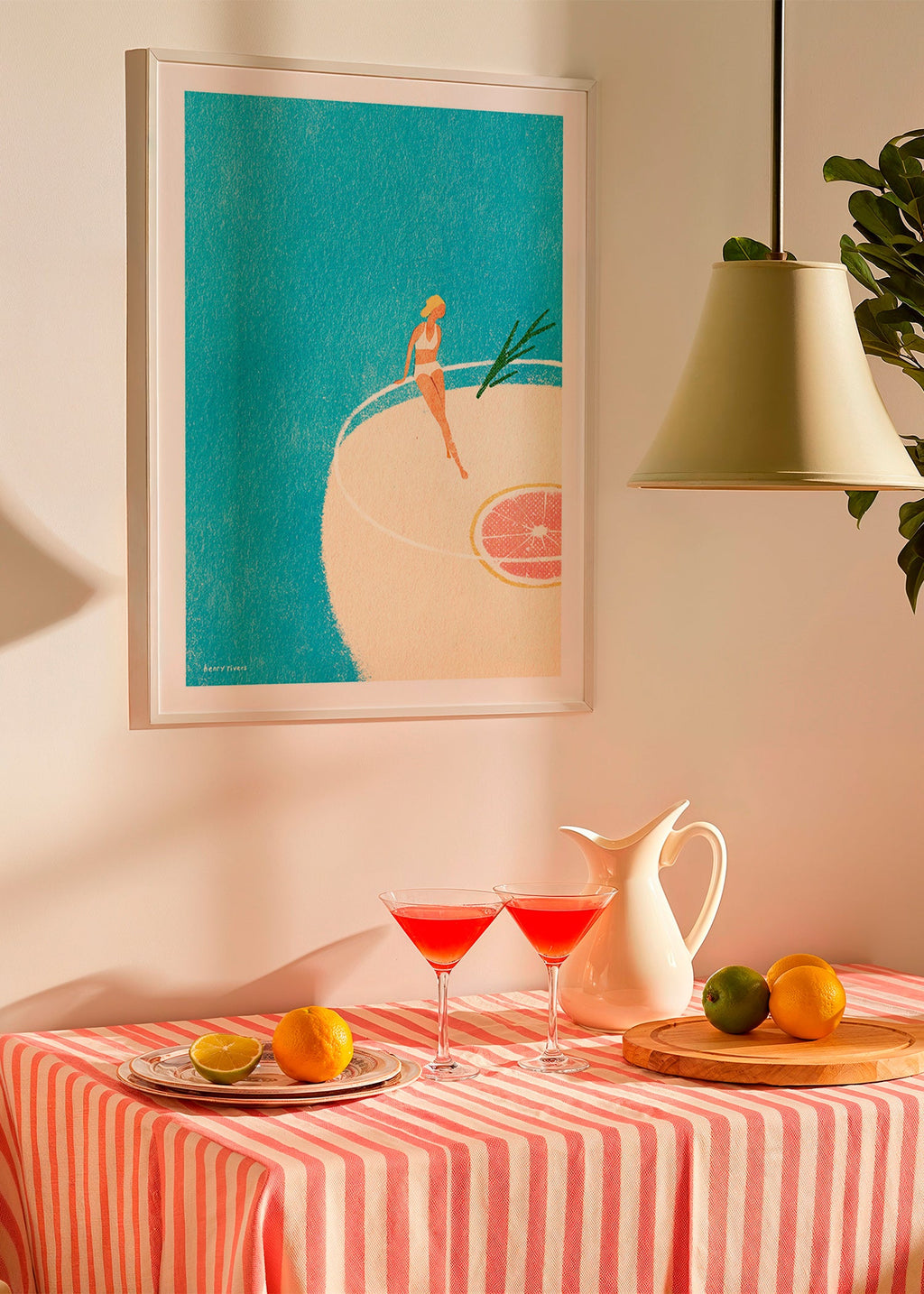Arte da cucina Gin Tonic illustrato con figura – Product2