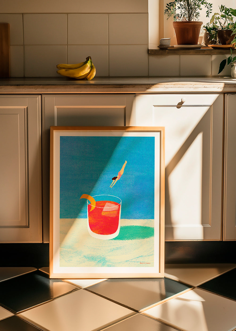 Quadro per cucina Negroni con tuffatrice – Product2