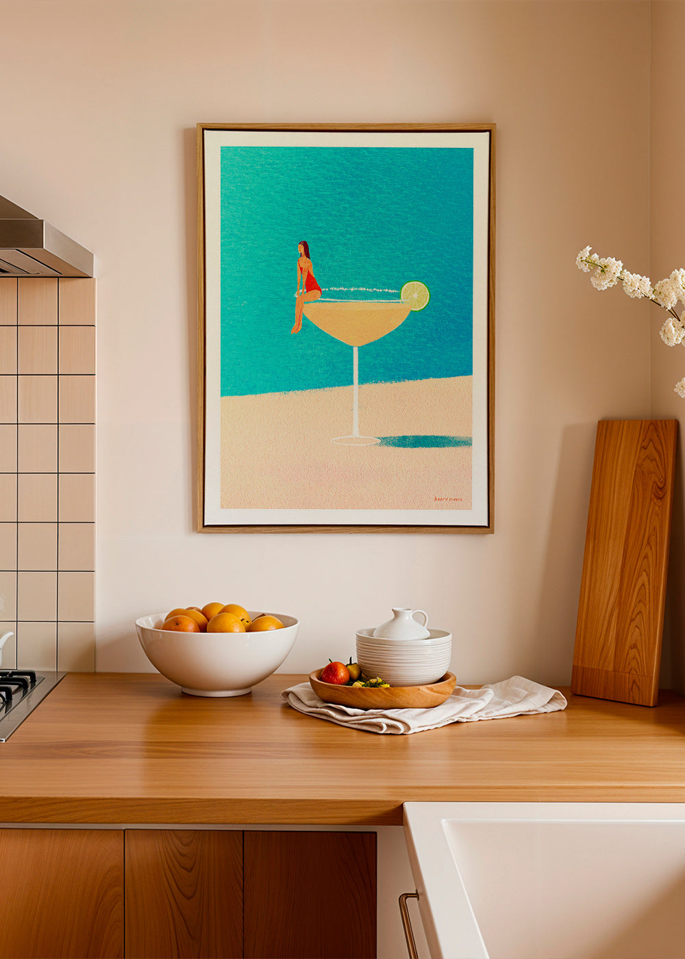 Arte da cucina: Margarita illustrata – Canvas1
