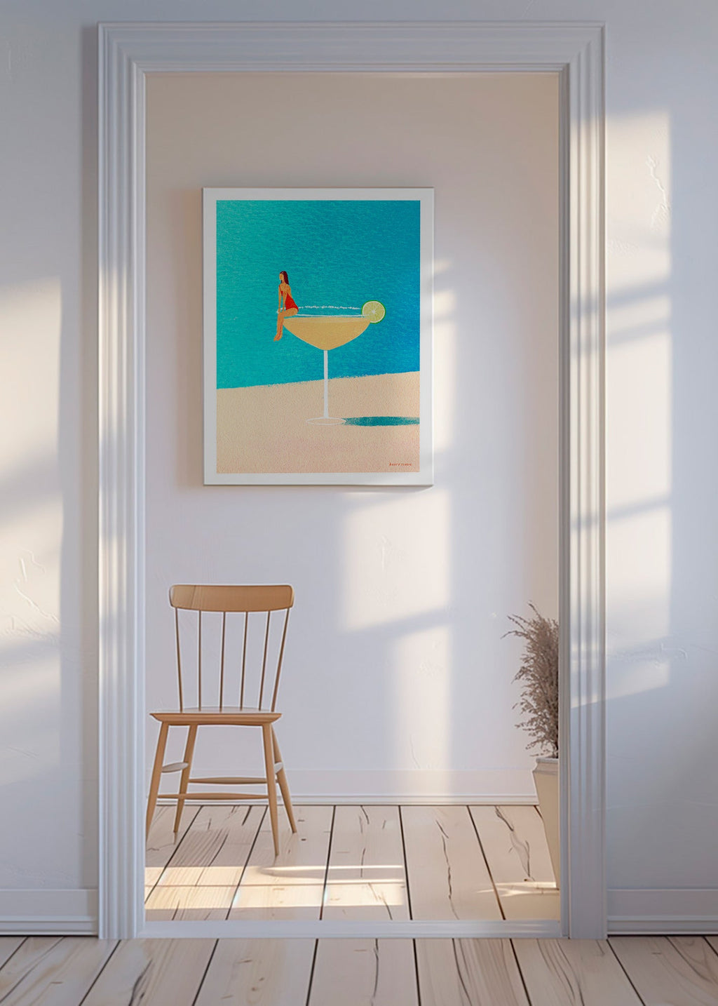 Arte da cucina: Margarita illustrata – Canvas
