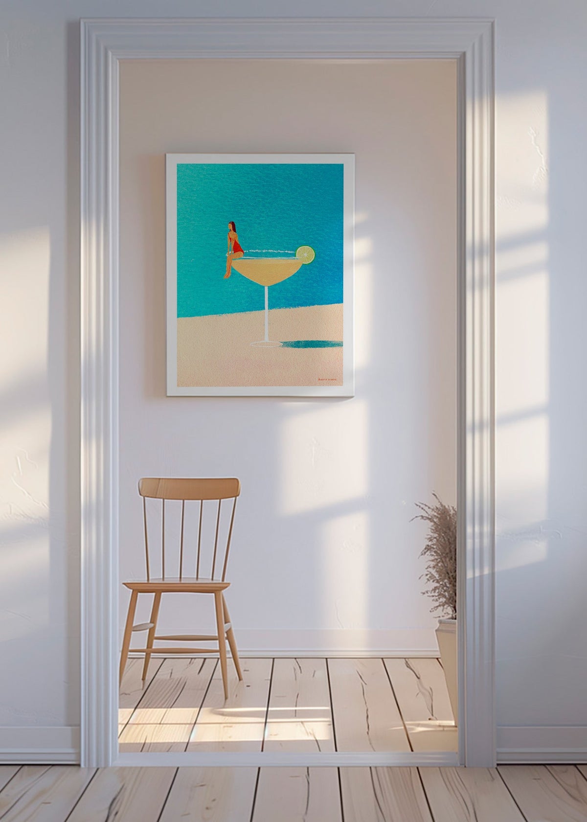 Arte da cucina: Margarita illustrata – Canvas