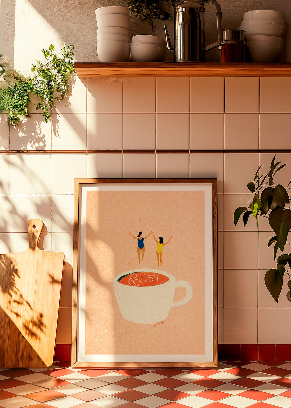Arte da cucina con tazza e bagnanti – Product3