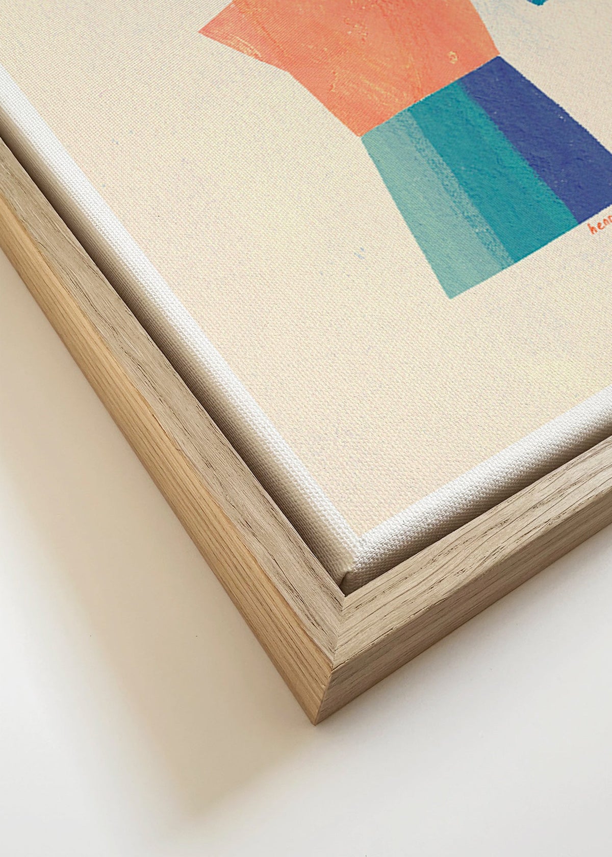Arte da cucina con moka e figura in equilibrio – Canvas detail