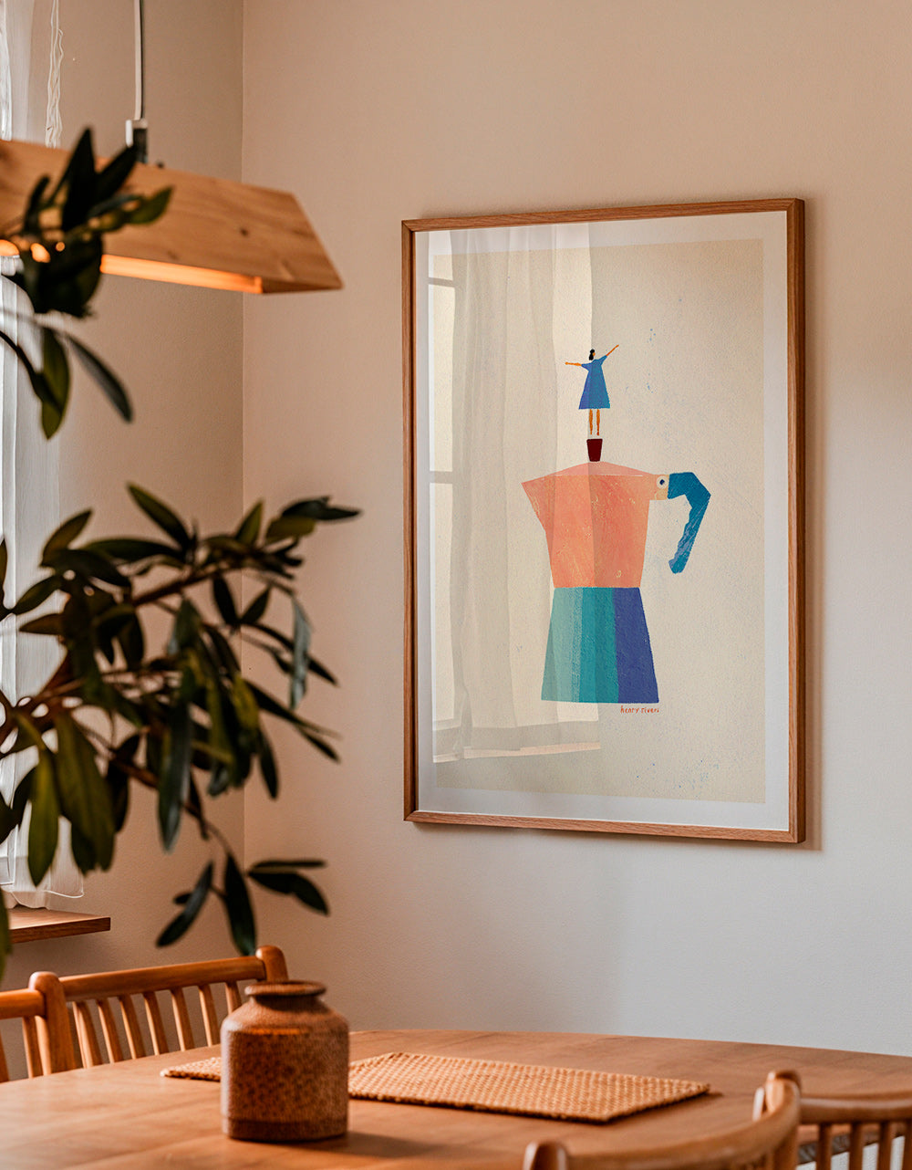 Arte da cucina con moka e figura in equilibrio – Product3