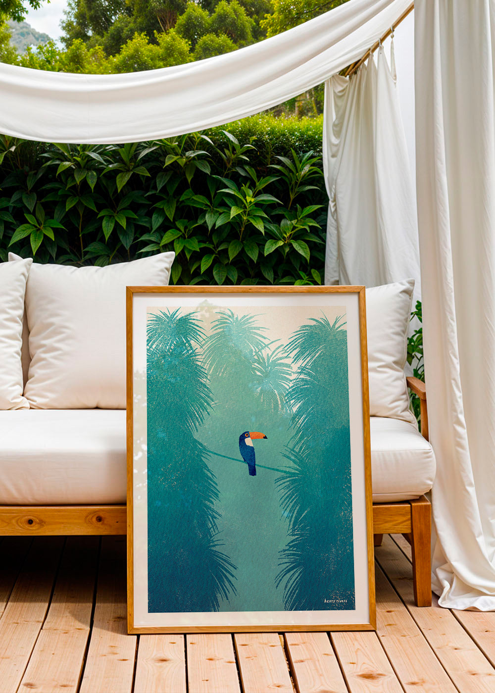 Tucano su ramo tropicale – Product3