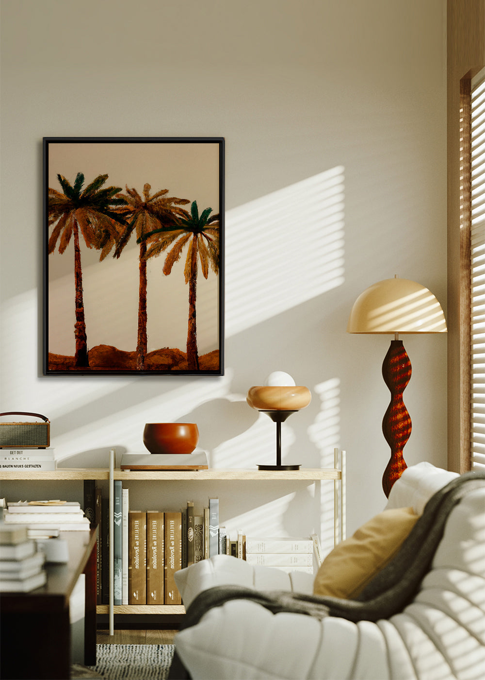 Palm trio