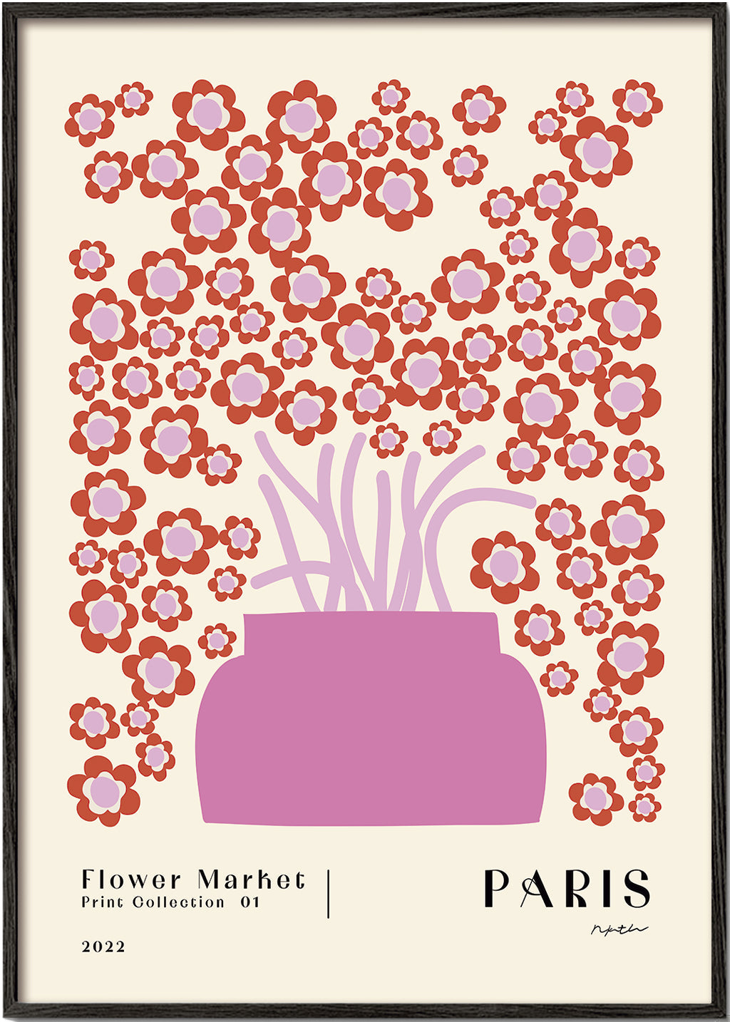 Flower Market. Paris - NKTN  