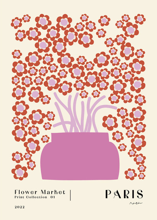 Flower Market. Paris - NKTN  