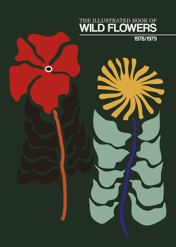 The Illustrated Book Of Wild Flowers Vol.2 Green - Frances Collett 