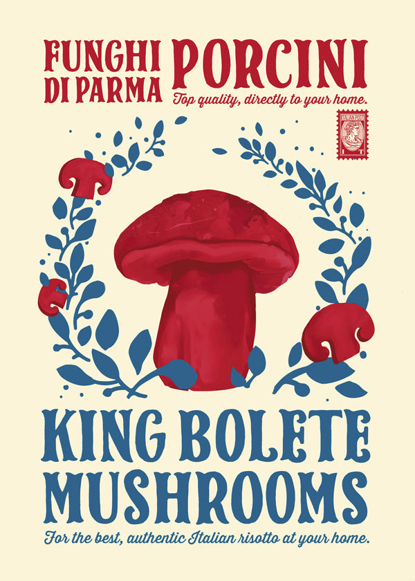 Porcini kitchen print - Dionisis Gemos 