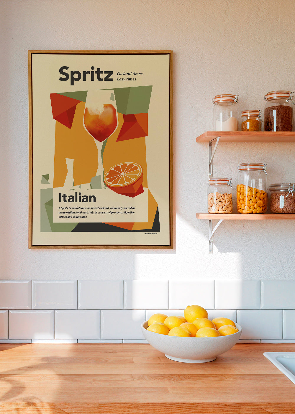 Aperol spritz print - Dionisis Gemos 