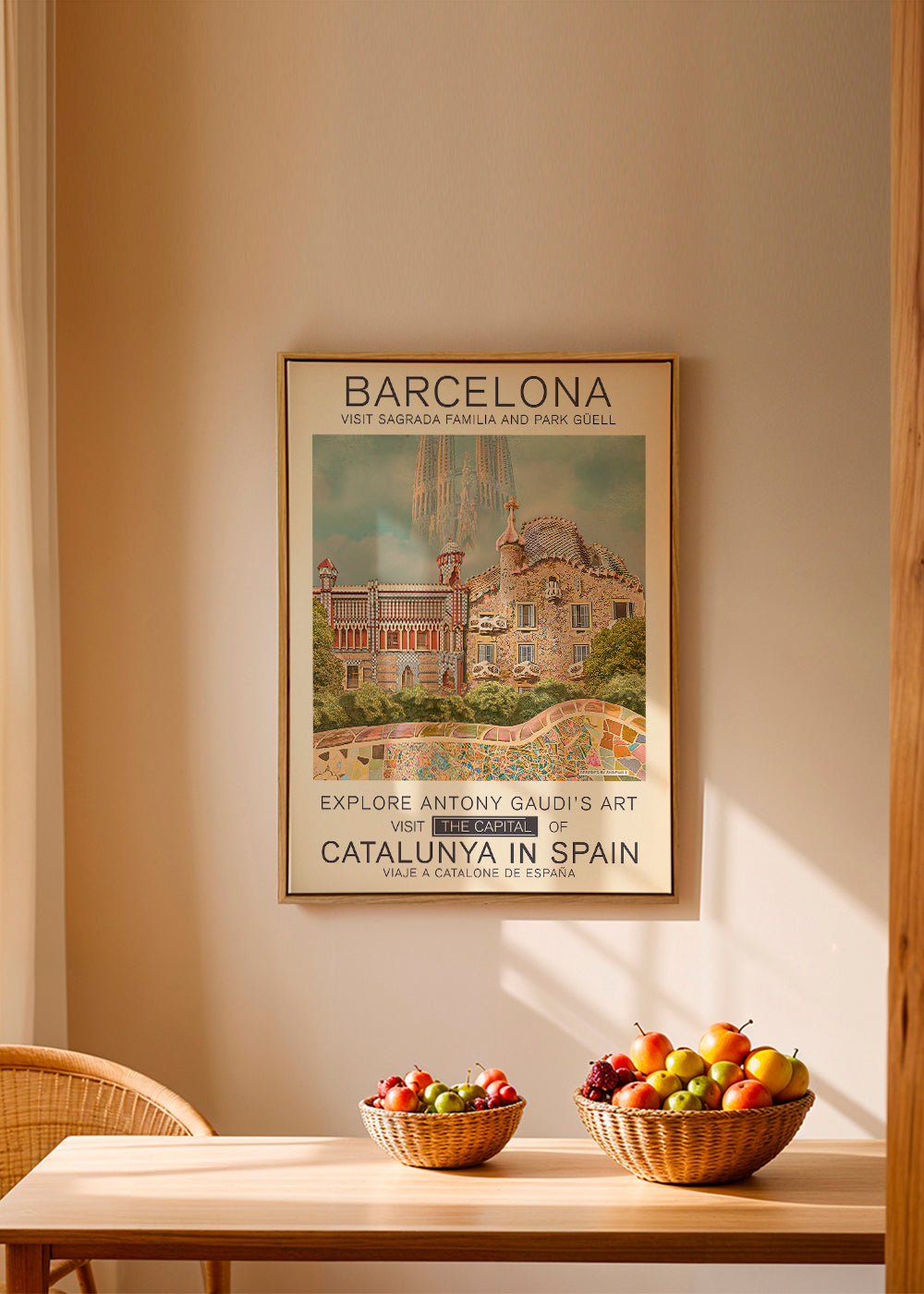 Barcelona print - Dionisis Gemos 