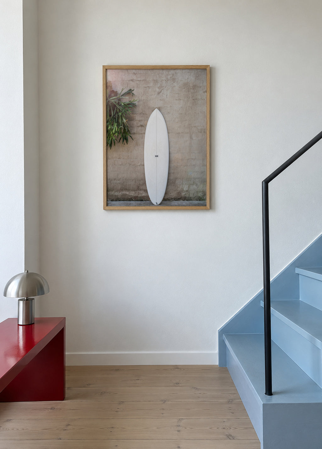 Safari Twinfin - Framed poster in an interior