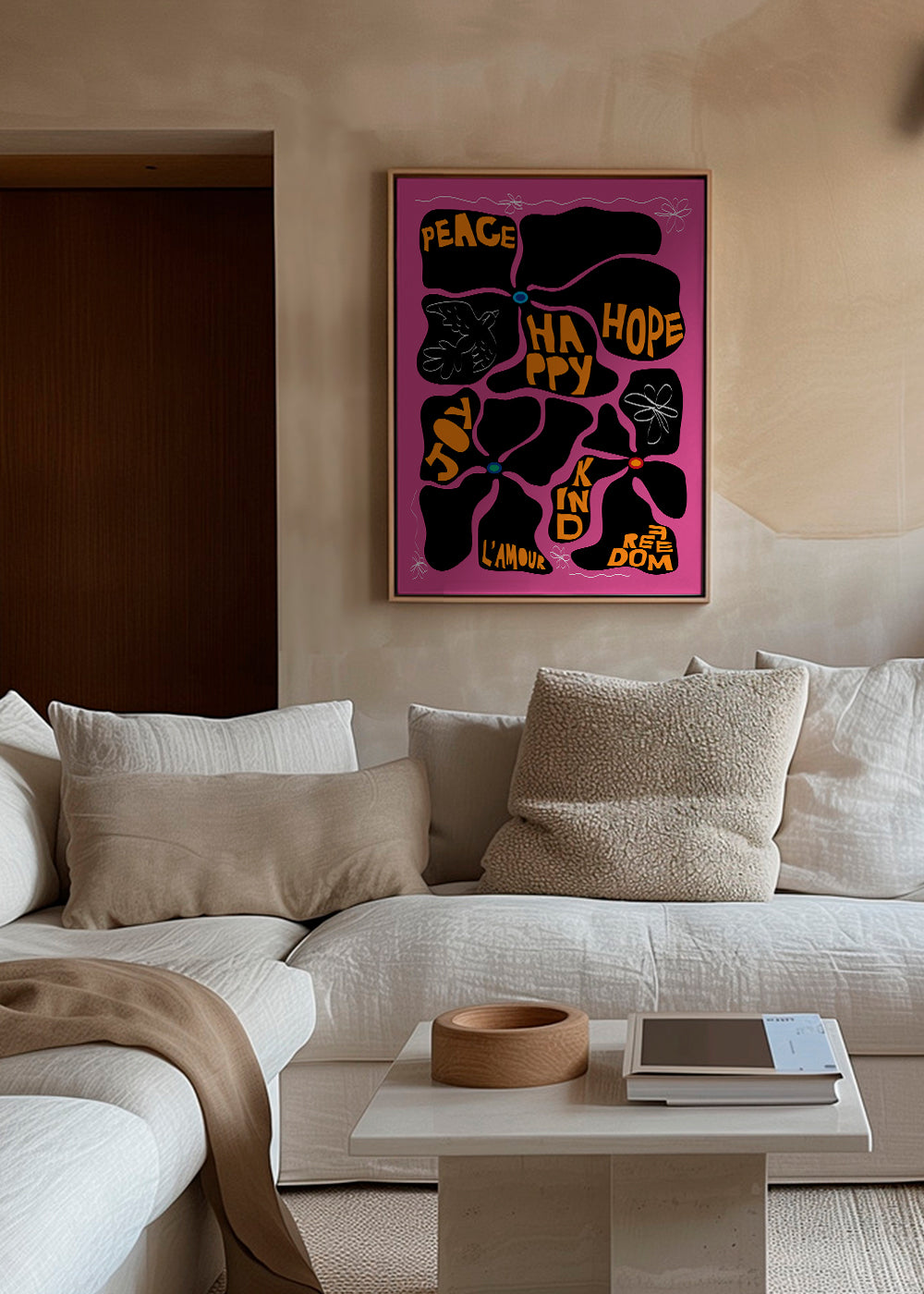 Flower of the Time - Purple - Frances Collett 