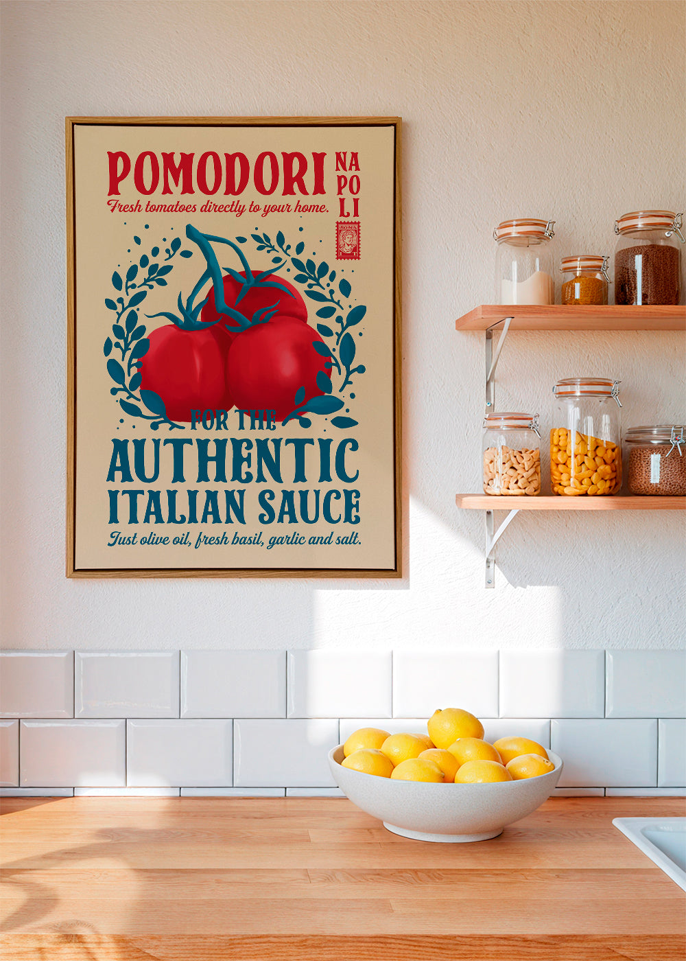 Pomodori Kitchen print - Dionisis Gemos 