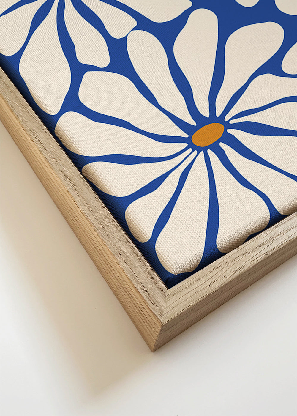 Sunny Floral Blue - Miho Art Studio