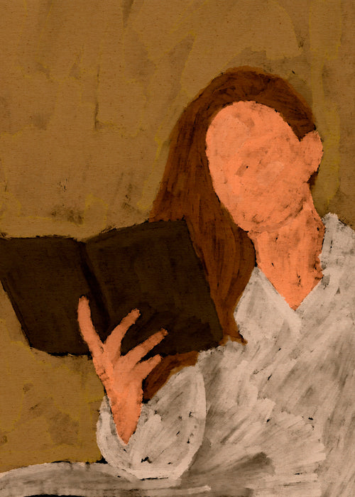 Book lover 1 - Unframed art print