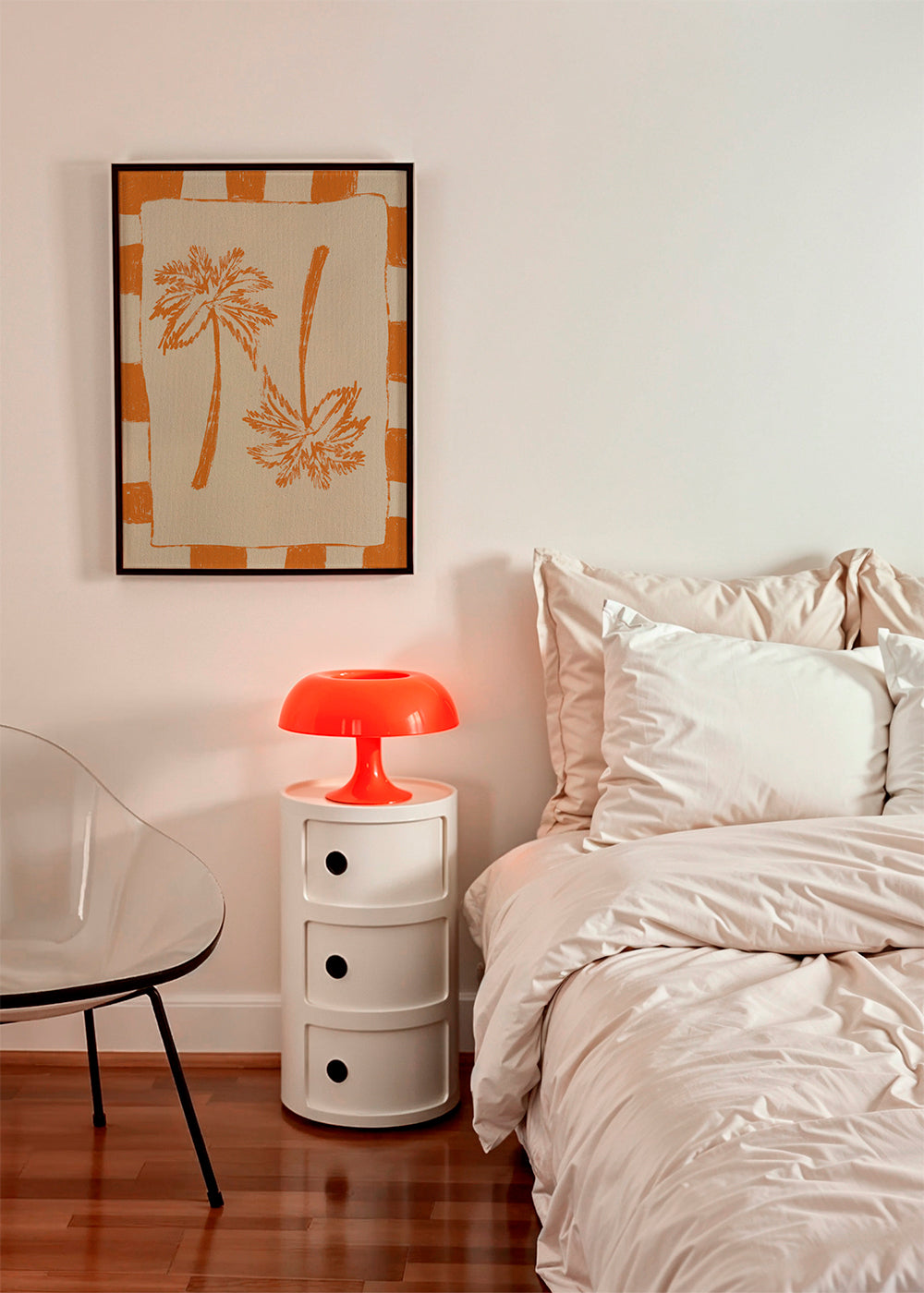 Illustrazione Palm paradise – Orange