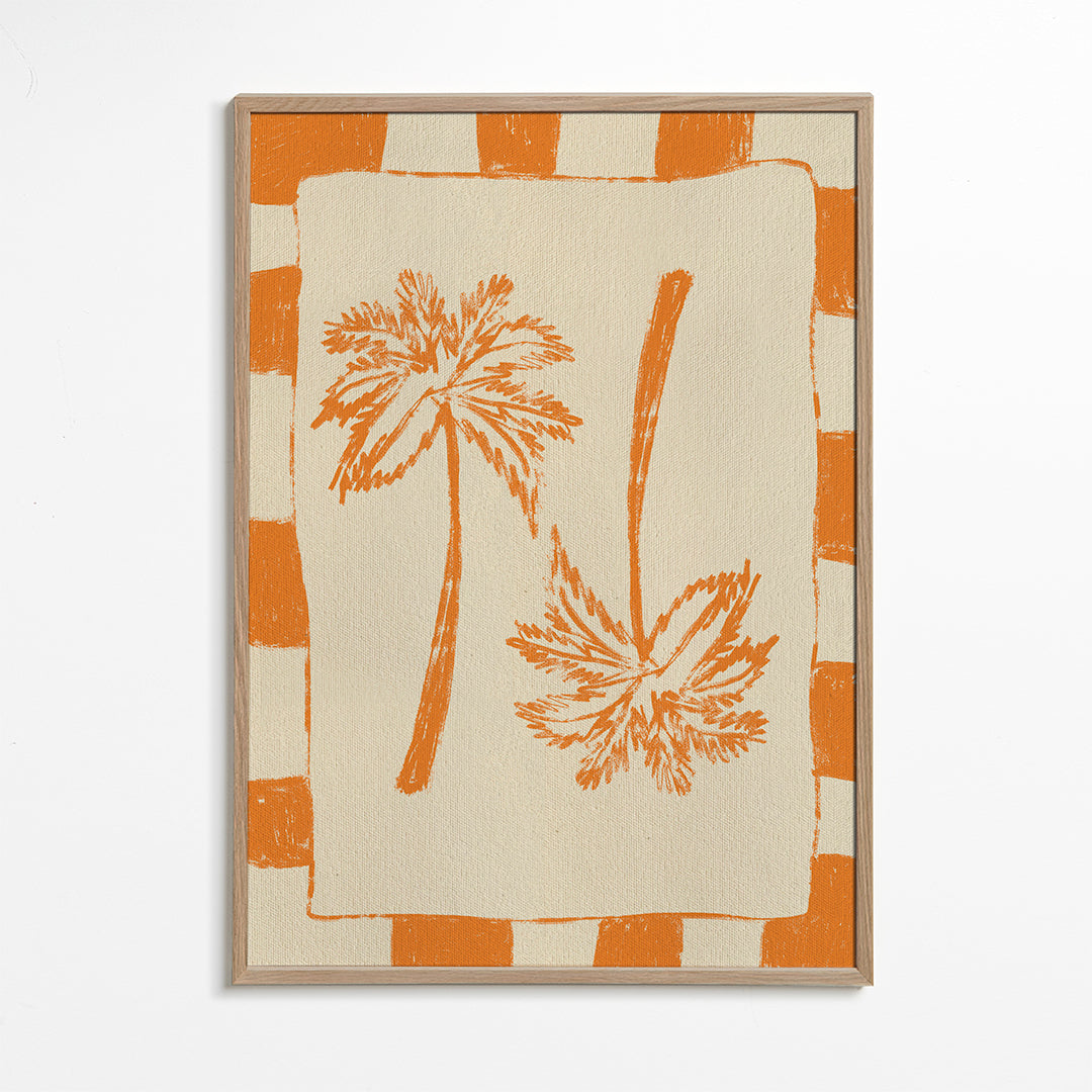Illustrazione Palm paradise – Orange