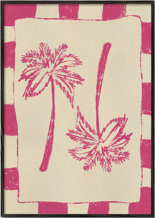 Illustrazione Palm paradise – Pink