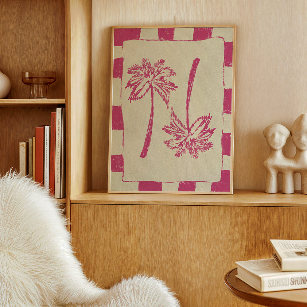 Illustrazione Palm paradise – Pink