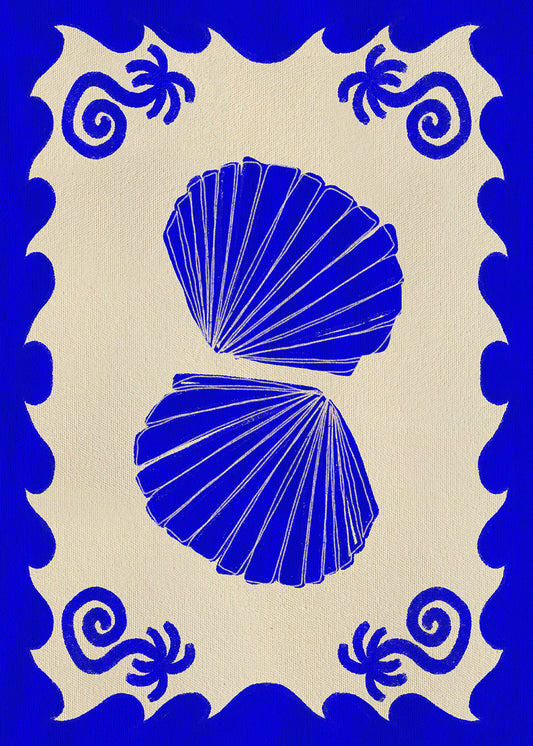 Illustrazione Blue Seashell Stories
