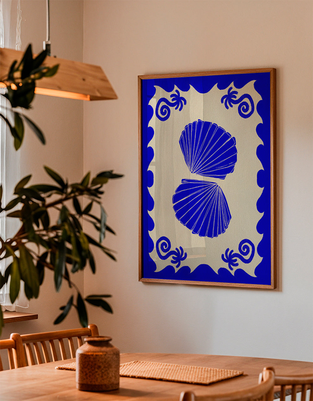 Illustrazione Blue Seashell Stories